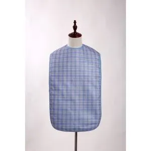 Jarum Cetak-Bib Dewasa Katun berlubang